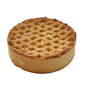 Gedeckter Apfelkuchen