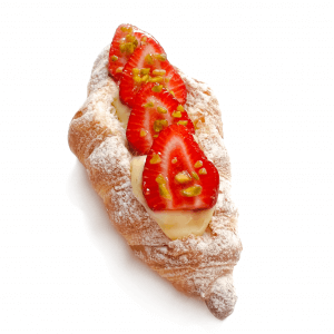 Erdbeer Vanille Croissant