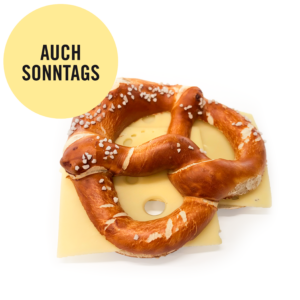 Breze mit Emmentaler