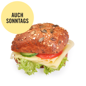 Kürbissemmel Emmentaler