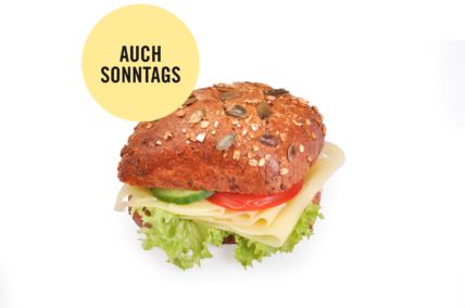 Kürbissemmel Emmentaler