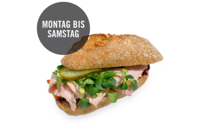 Putenschinken Semmel