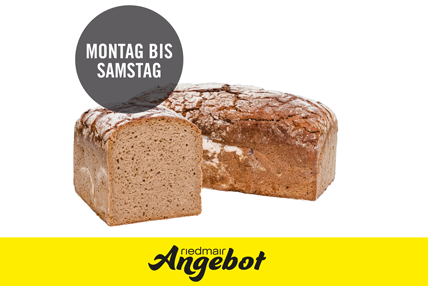 Angebot des Monats: Roggenbrot 1,5 kg