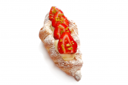 Erdbeer Vanille Croissant