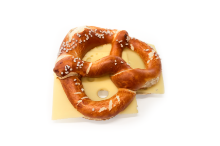 Breze mit Emmentaler