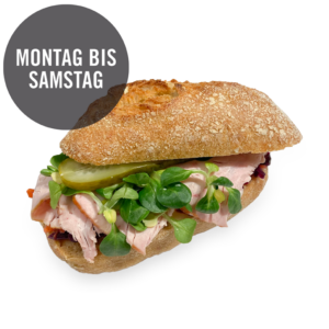 Putenschinken Semmel