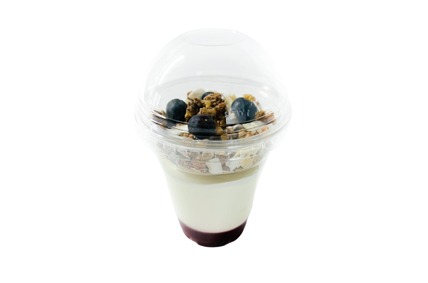 Fruchtjoghurt mit Knuspermüsli